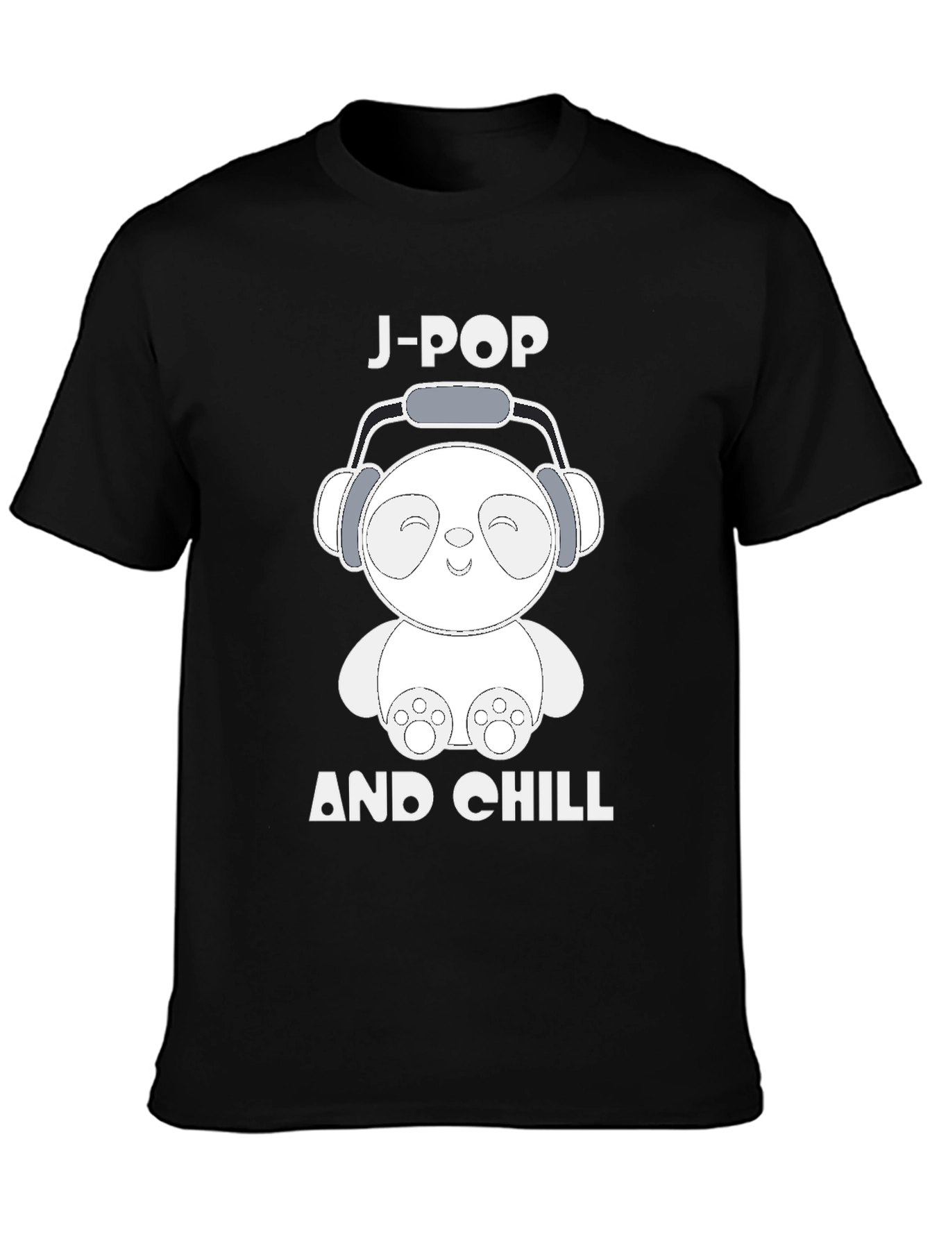 J-Pop and Chill Panda T-Shirt