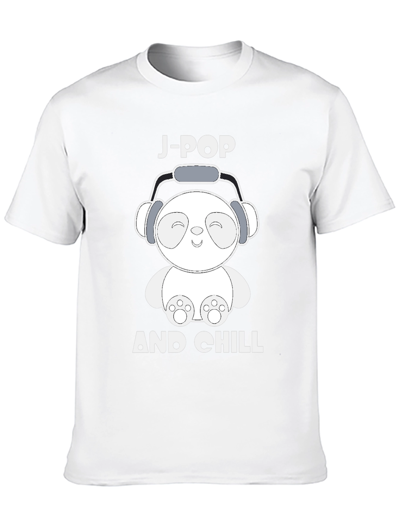 J-Pop and Chill Panda T-Shirt