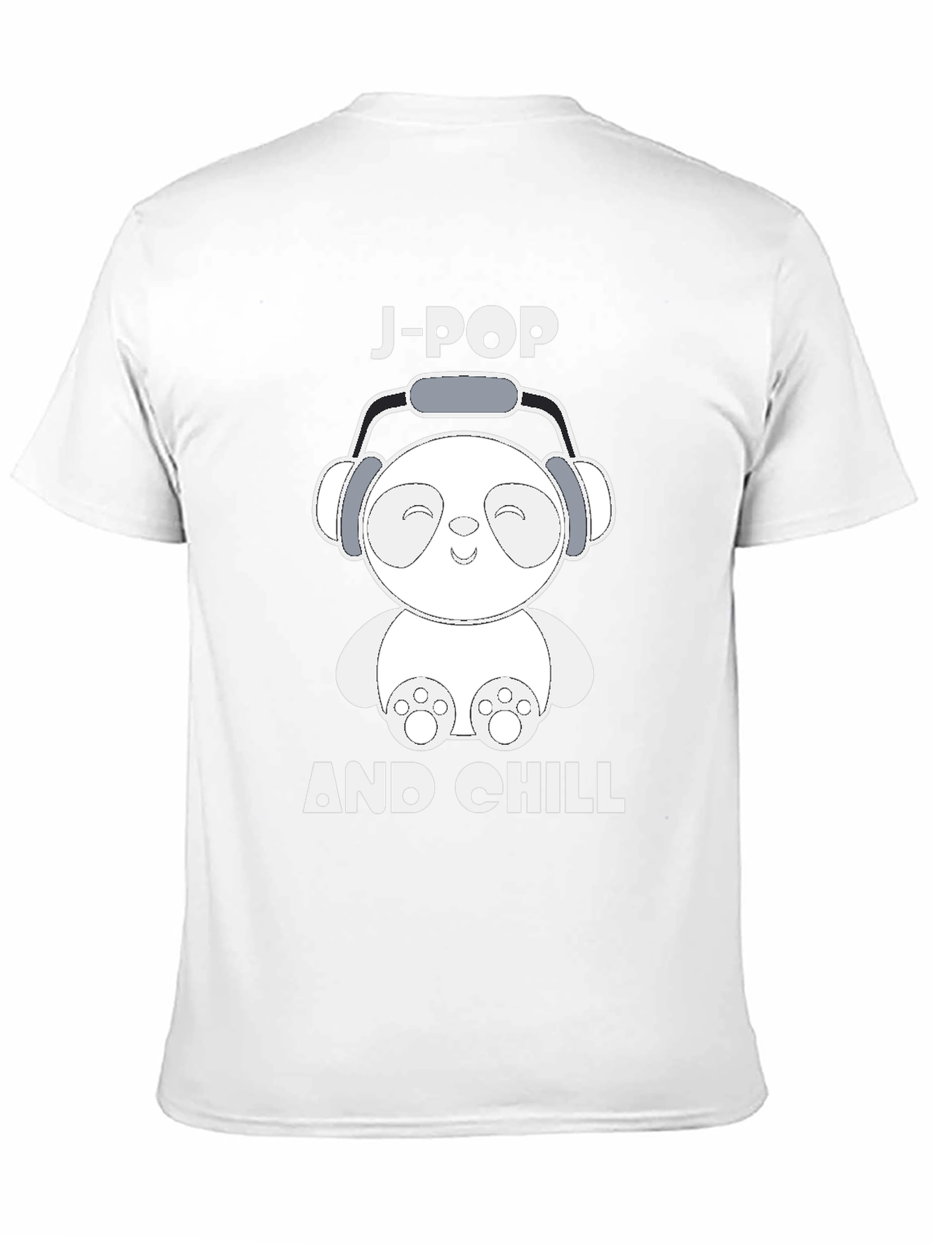 J-Pop and Chill Panda T-Shirt