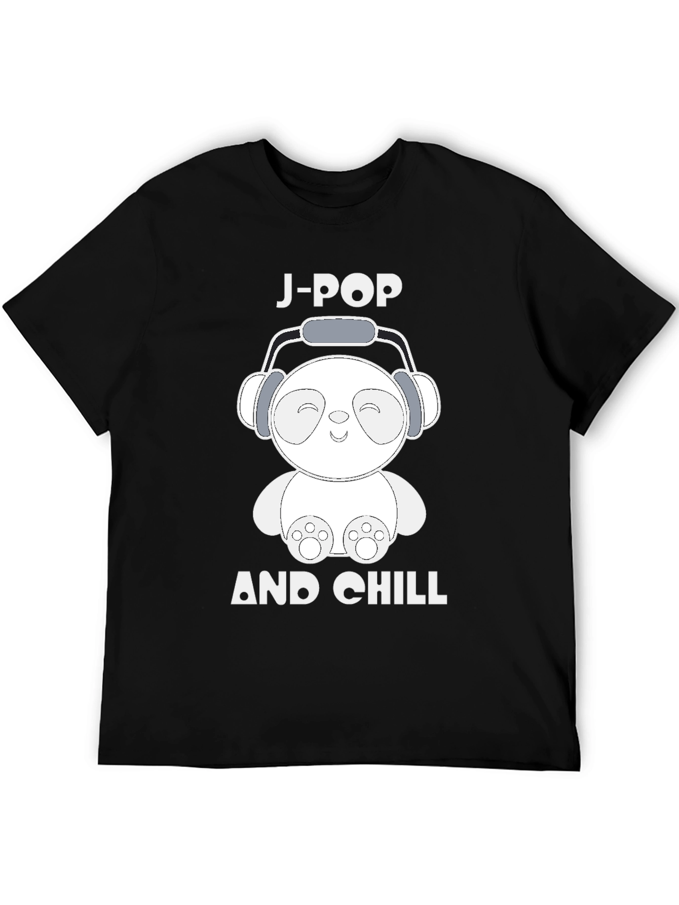 J-Pop and Chill Panda T-Shirt