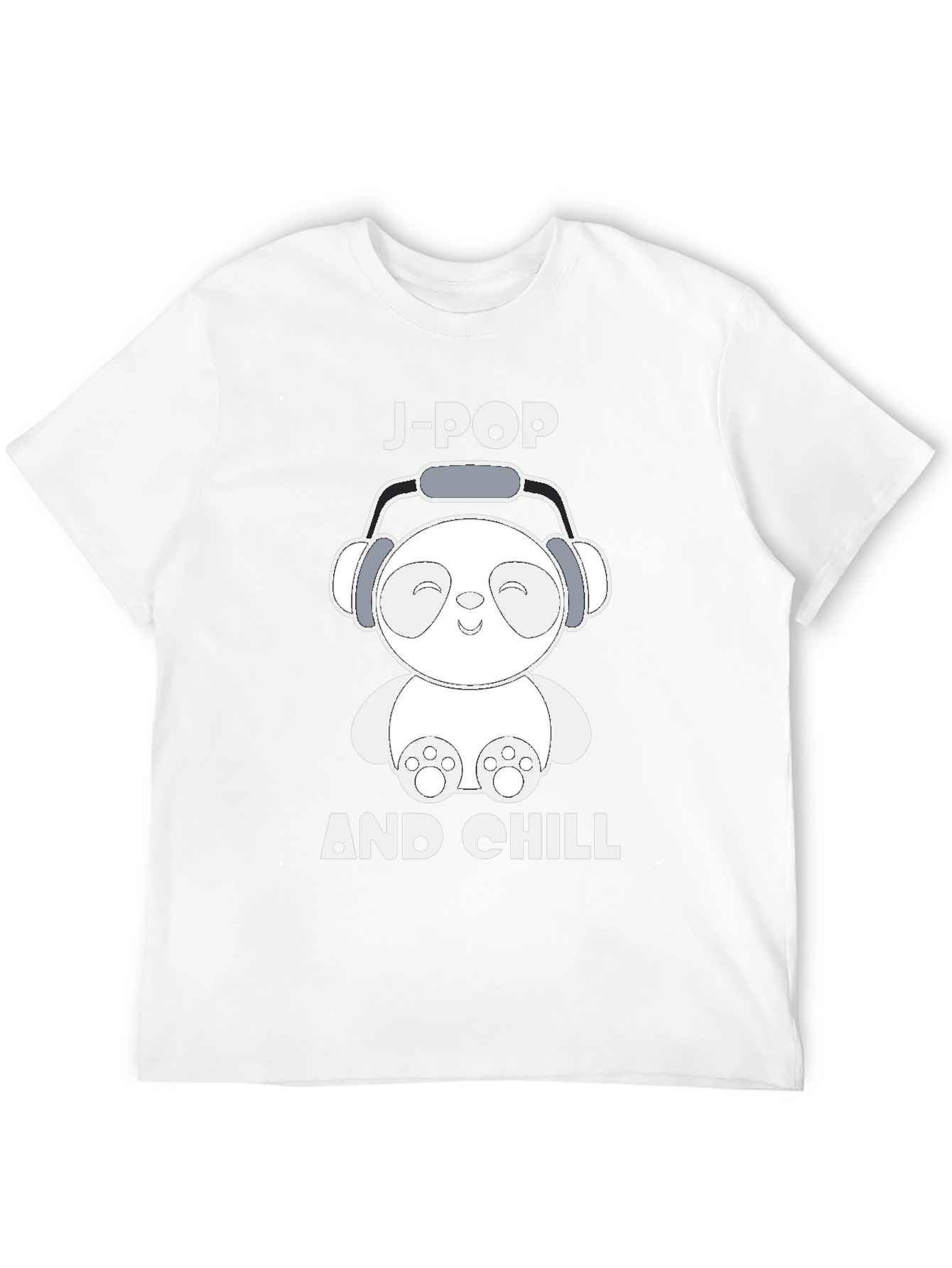 J-Pop and Chill Panda T-Shirt