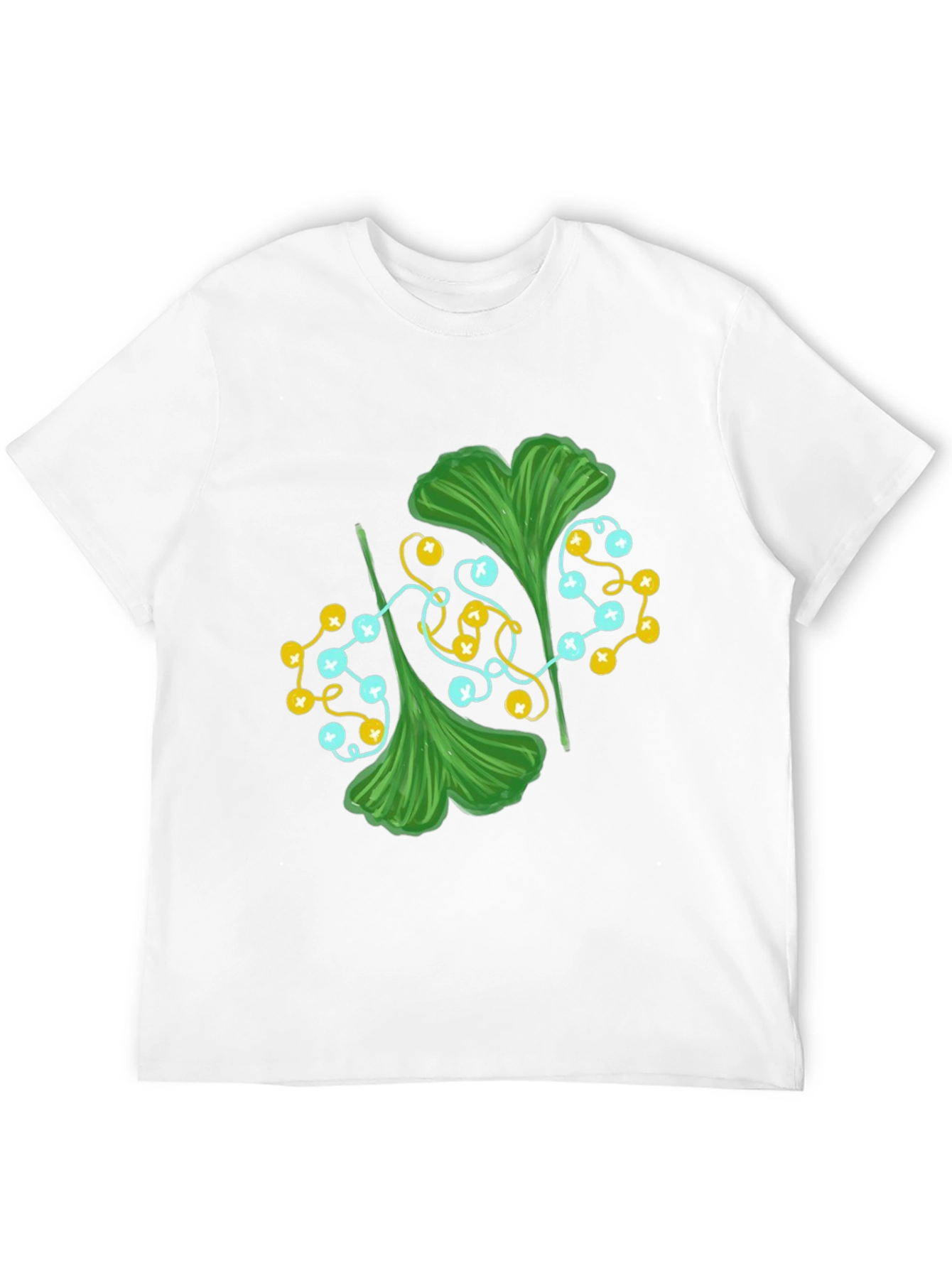 Ginkgo Leaf String Lights Graphic Tee