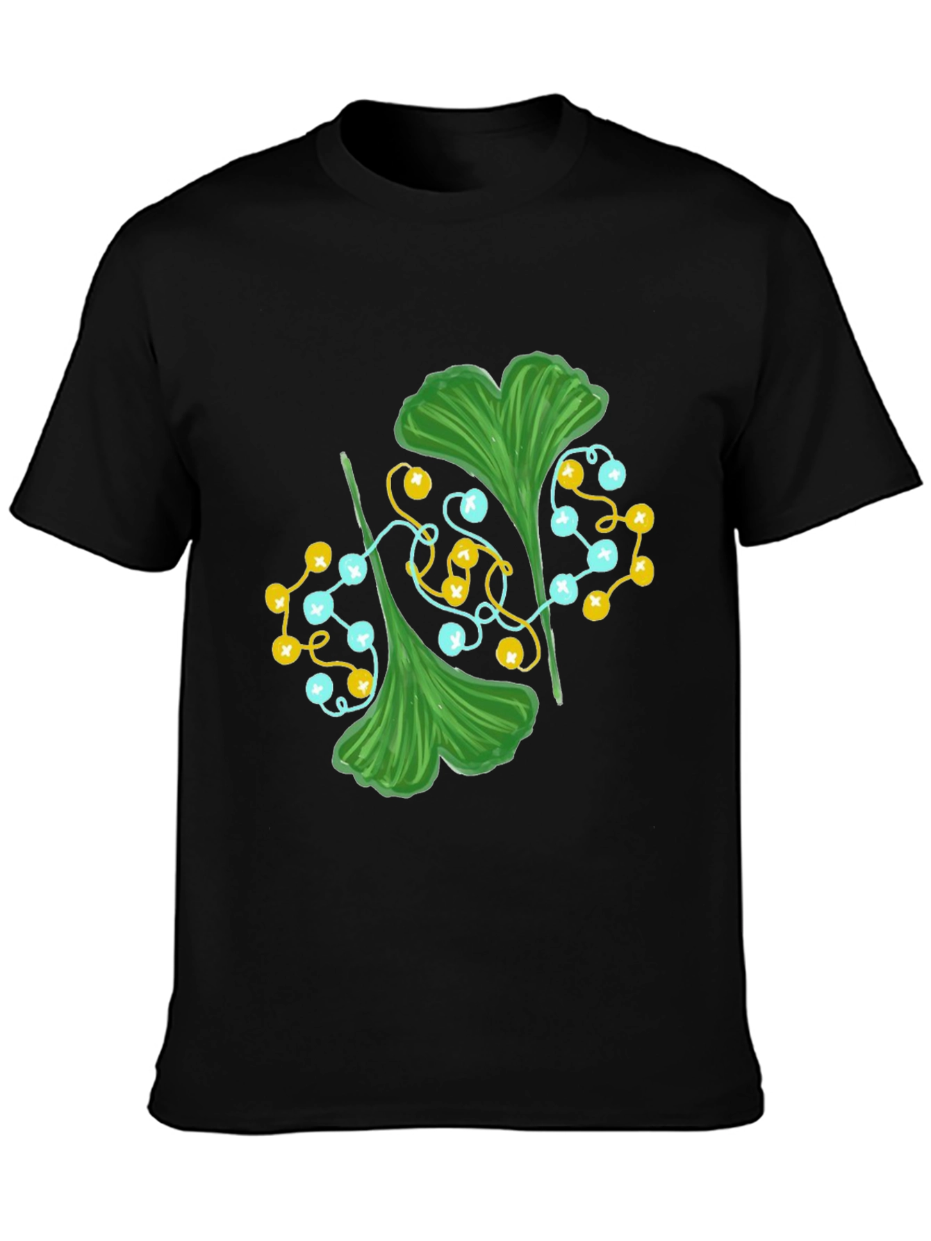 Ginkgo Leaf String Lights Graphic Tee
