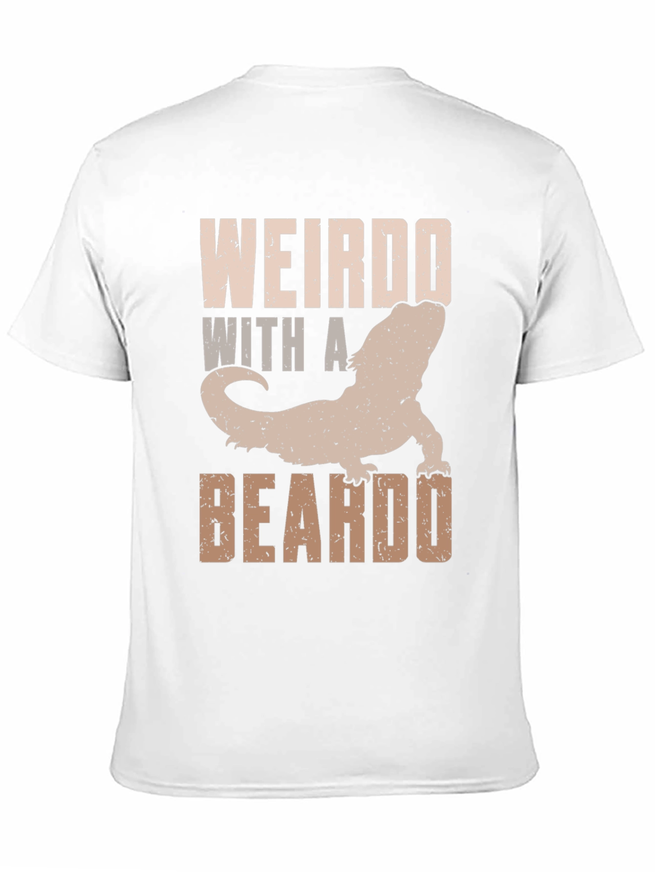 Weirdo With A Beardo Black T-Shirt